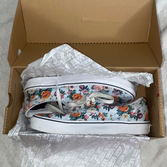 Authentic Floral canvas Vans - Picture 5 of 5